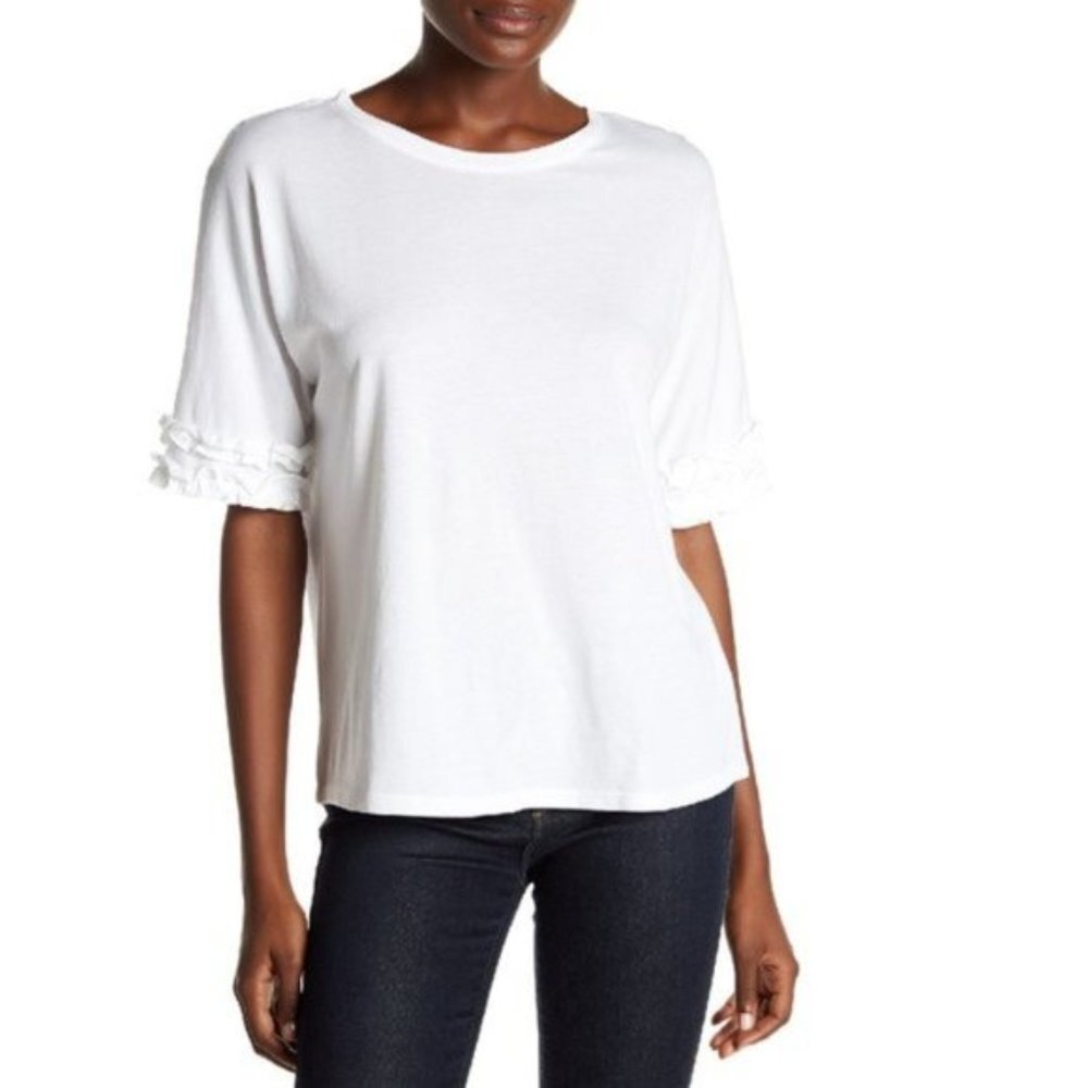 14th & Union Slouchy Ruffle Sleeve Tee